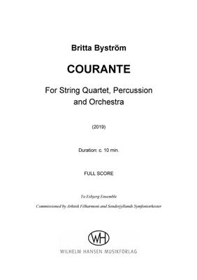 Britta Byström: Courante: Orchestre Symphonique