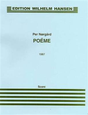 Per Nørgård: Poeme: Marimba