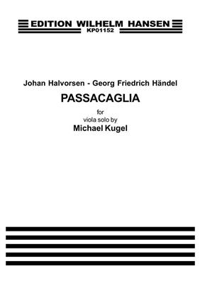 Johan Halvorsen: Passacaglia: Solo pour Alto
