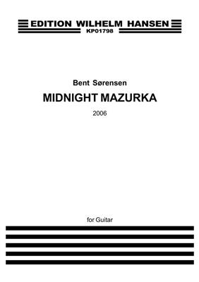 Bent Sørensen: Midnight Mazurka: Solo pour Guitare