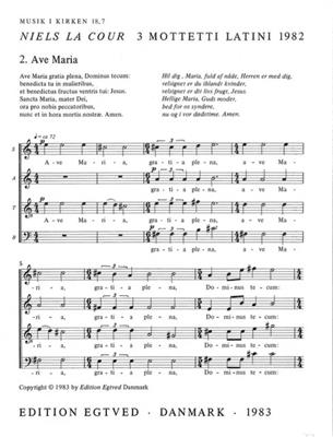 Ave Maria: Chœur Mixte A Cappella