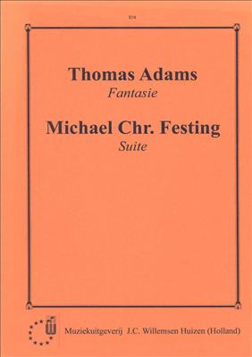 Festing-Adams: Suite E & Fantasy: Orgue