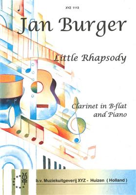 A. Burger: Little Rhapsody: Clarinette et Accomp.