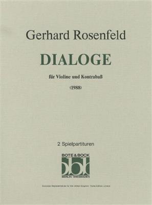 Gerhard Rosenfeld: Dialogue: Duo pour Cordes Mixte