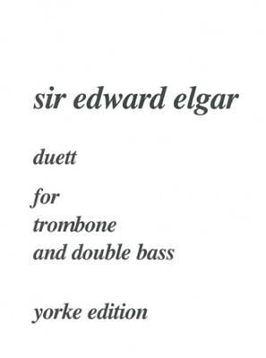 Edward Elgar: Duett For Trombone And Double Bass: Duo Mixte