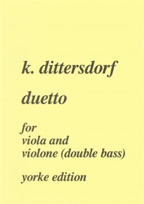 Carl Ditters von Dittersdorf: Duetto in E flat: Duo Mixte