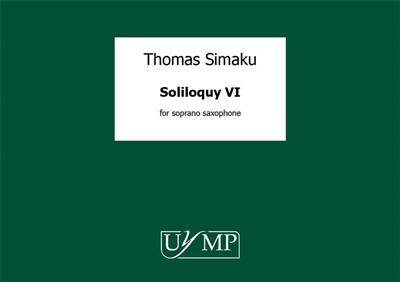 Thomas Simaku: Soliloquy VI: Saxophone Soprano