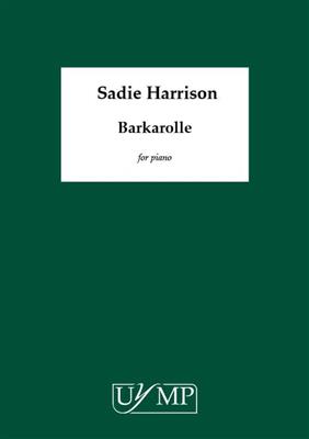 Sadie Harrison: Barkarolle: Solo de Piano