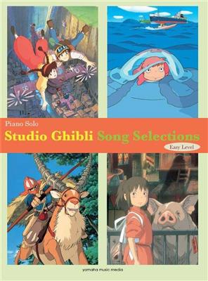 Studio Ghibli Song Selections Easy Piano/English: Solo de Piano