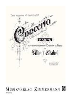 Albert Zabel: Concerto c-Moll op. 35: Orchestre et Solo