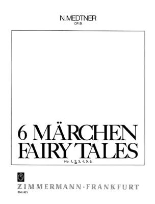 Nikolai Medtner: Sechs Märchen op. 51/2: Solo de Piano