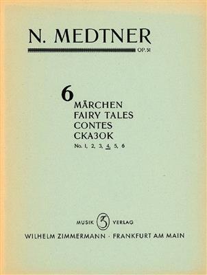 Nikolai Medtner: Sechs Märchen op. 51/4: Solo de Piano