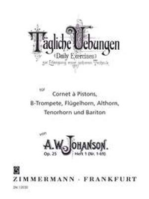 August Wassiljewitsch Johanson: Tägliche Übungen op. 25 Heft 1: Solo de Trompette