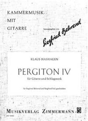 Klaus Hashagen: Pergiton IV: Guitare et Accomp.