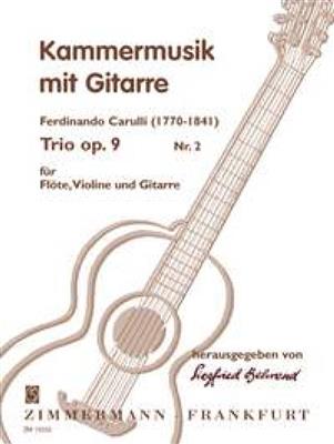Ferdinando Carulli: Trios op. 9/2 Heft 2: (Arr. Sepp Herbst): Ensemble de Chambre
