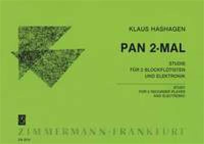 Klaus Hashagen: PAN 2-MAL: Duo pour Flûtes à Bec