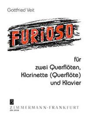 Gottfried Veit: Furioso: Duo pour Flûtes Traversières