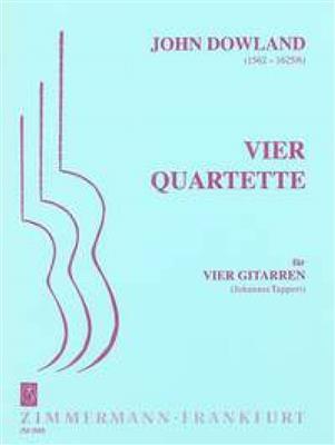 John Dowland: Vier Quartette: (Arr. Johannes Tappert): Trio/Quatuor de Guitares