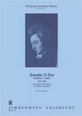 Wolfgang Amadeus Mozart: Sonate C-Dur KV 545: (Arr. Myron Zakopets): Hautbois et Accomp.