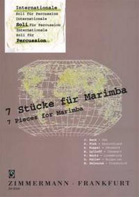 Siegfried Fink: 7 Stücke für Marimba: Marimba