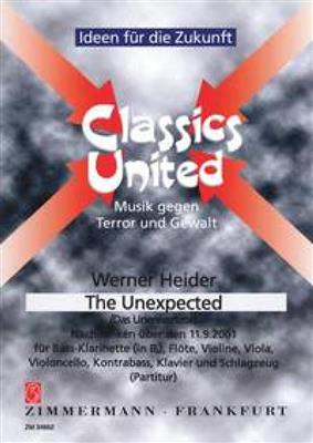 Werner Heider: The Unexpected (Das Unerwartete): Ensemble de Chambre