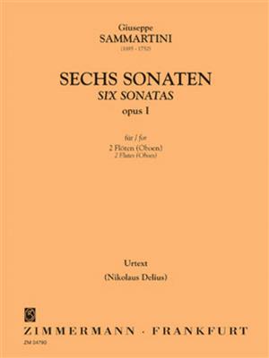 Giuseppe Sammartini: Sechs Sonaten Op.1: Duo pour Flûtes Traversières