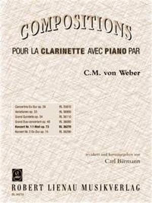 Carl Maria von Weber: Clarinet Concerto No.1 In F Minor Op.73: Clarinette et Accomp.