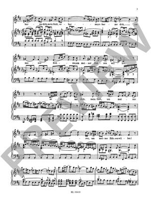 Johann Sebastian Bach: Erbarme Dich: Chant et Piano