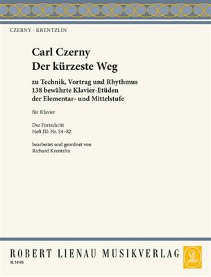 Carl Czerny: 138 ausgewählte Etüden Heft 3: (Arr. Richard Krentzlin): Solo de Piano