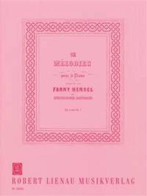 Fanny Hensel: Six Mélodies op. 4 und 5: Solo de Piano