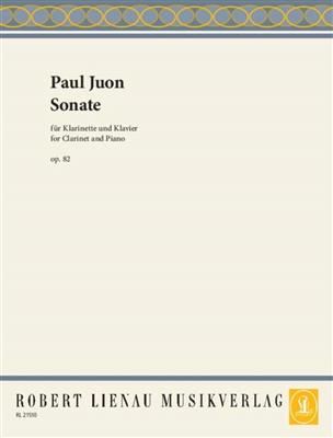 Paul Juon: Sonate op. 82: Clarinette et Accomp.