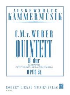 Carl Maria von Weber: Quintett B-Dur op. 34: Ensemble de Chambre