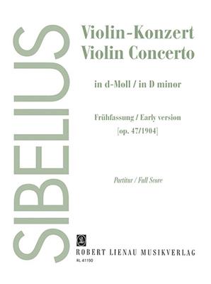 Jean Sibelius: Konzert d-Moll op. 47: Orchestre et Solo