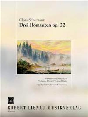 Clara Schumann: Three Romances op. 22: Alto et Accomp.