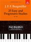 Friedrich Burgmüller: Burgmüller: 25 Easy and Progressive Studies Op.100: Solo de Piano