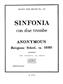 Berger: Sinfonia Con Due Trombe: Duo pour Trompettes