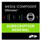 Media Composer- Ultimate 1-Year Subs Renewal