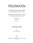 Georg Philipp Telemann: Overture and Conclusion in E minor TWV 55: Duo pour Flûtes Traversières