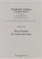Frederick Delius: Drei Sonaten: (Arr. Robert Threlfall): Violon et Accomp.