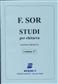 Fernando Sor: Studi Vol 1 Op 60 E 31: Solo pour Guitare