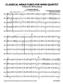 Classical Miniatures for Wind Quintet: (Arr. Prof. Herr Werner Heckmann): Ensemble à Instrumentation Variable