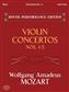 Wolfgang Amadeus Mozart: Violin Concertos Nos.1-5: Violon et Accomp.