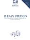 13 Easy Studies for Piano and Orchestra