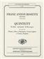 Franz Anton Rösler Rosetti: Quintett: Quintette à Vent