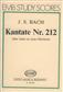Johann Sebastian Bach: Kantate Nr. 212 (Mer hahn en neue Oberkeet): Chœur Mixte et Ensemble