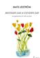 Mats Lidström: Mother's Day & Father's Day: Violoncelle et Accomp.