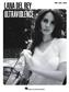 Lana Del Rey: Lana Del Rey - Ultraviolence: Piano, Voix & Guitare