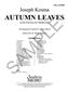 Joseph Kosma: Autumn Leaves (Les Feuilles Mortes): (Arr. Alfred Reed): Orchestre d'Harmonie