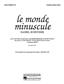 Daniel Schnyder: Le Monde Miniscule: Solo pour Cor Français