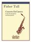 Fisher Tull: Concerto Da Camera (Br.5 W-Alto Sax): Vents (Ensemble)